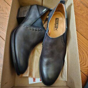 PIKOLINOS Womens Baqueira W9M-7666 Bootie Shoes, Size 10, Black